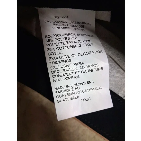 Dickies Mens Black Double Knee Flex Work Pants Size 44x30 Relaxed Fit New - Picture 7 of 8